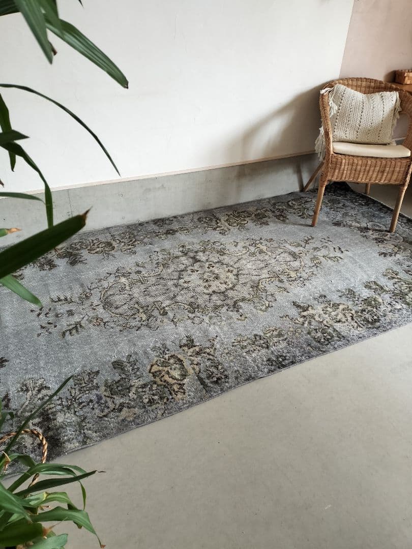 超大判/グレーのオーバーダイ 石田ゆり子さんNo.625 - メルカリ