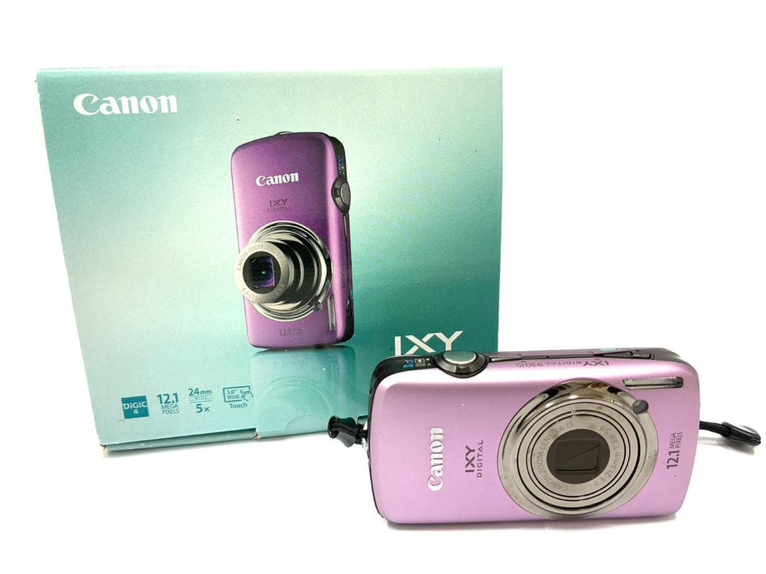 S11-073 キャノン IXY DIGITAL 930IS ピンク 付属品付き s-l400.jpg
