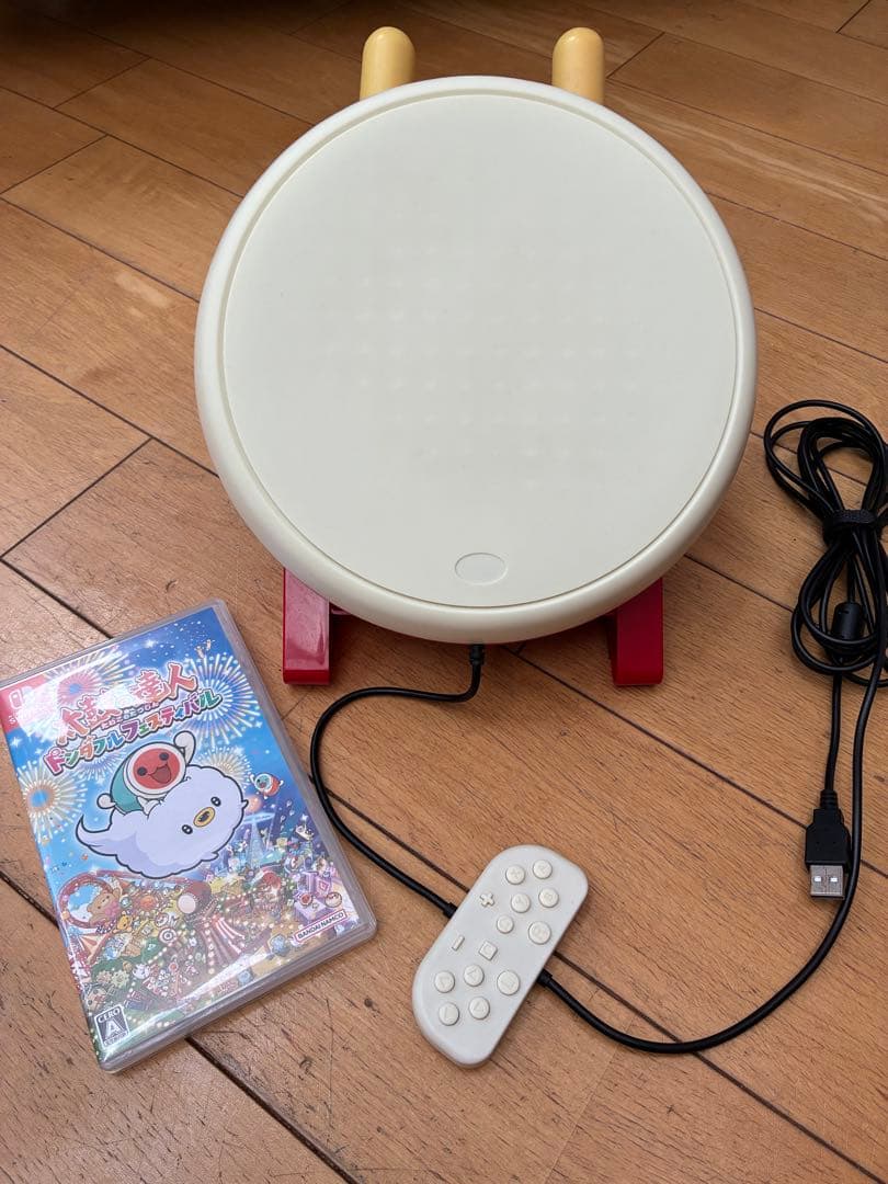 太鼓の達人 ドンダフルフェスティバル　互換太鼓セット　バチ付き　動作確認済み 楽天市場】すぐに遊べる 太鼓の達人 ドンダフルフェスティバル 専用