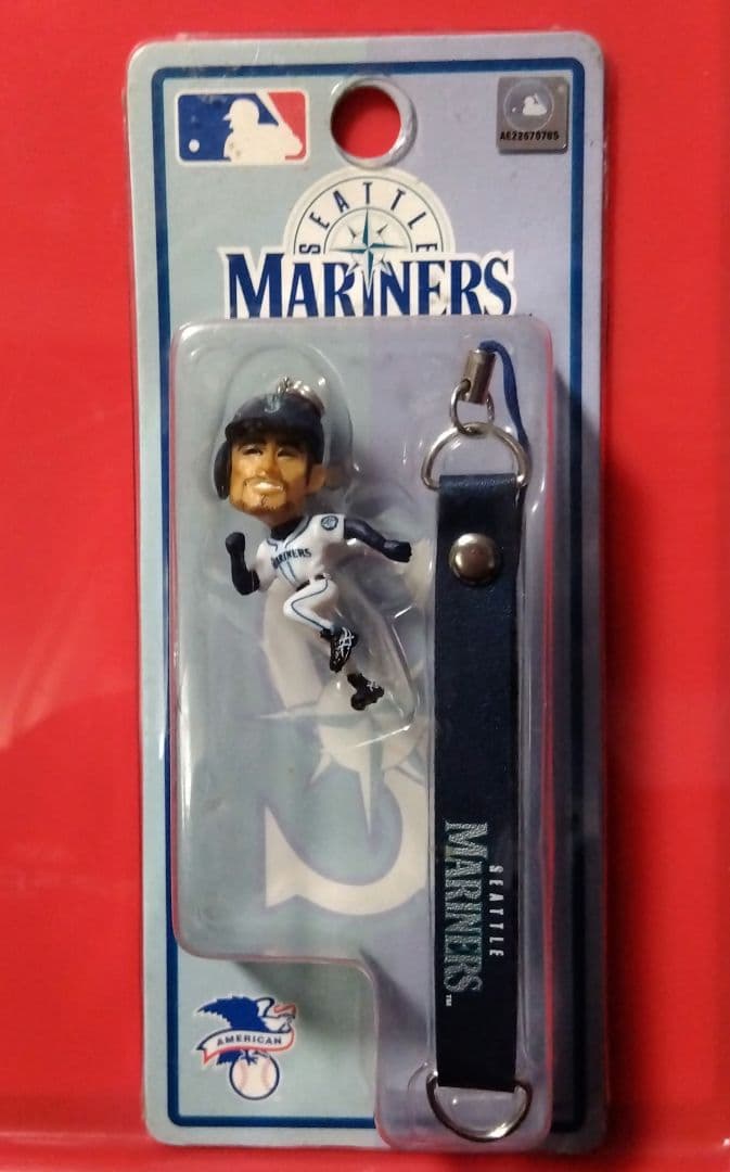 シアトル・マリナーズ イチローストラップ - メルカリ