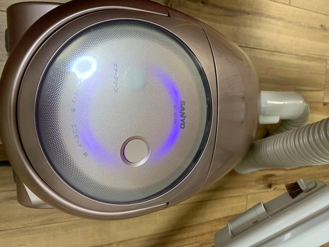 SANYO SC-XD10L-P 2010年製 サイクロン掃除機 - メルカリ