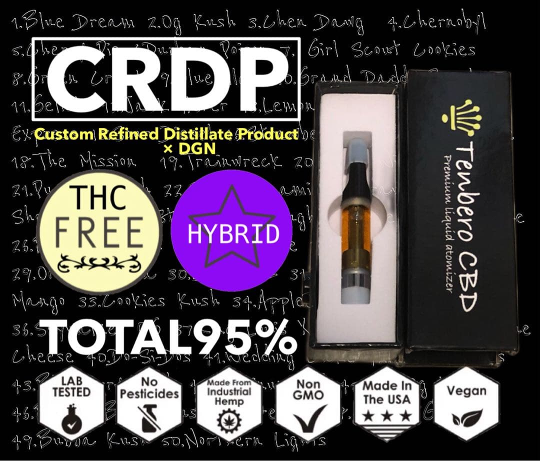 CRDP×DGNリキッド 1ml Super Lemon Haze Wholesale 9H-HHC Vape Super Lemon Haze 95% 1ml