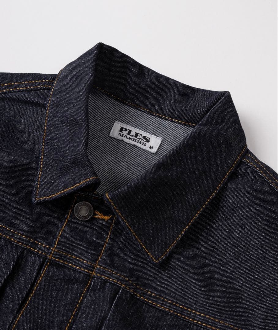 デニムセットアップ PLES Trucker JACKET & PANTS 黒 - メルカリ