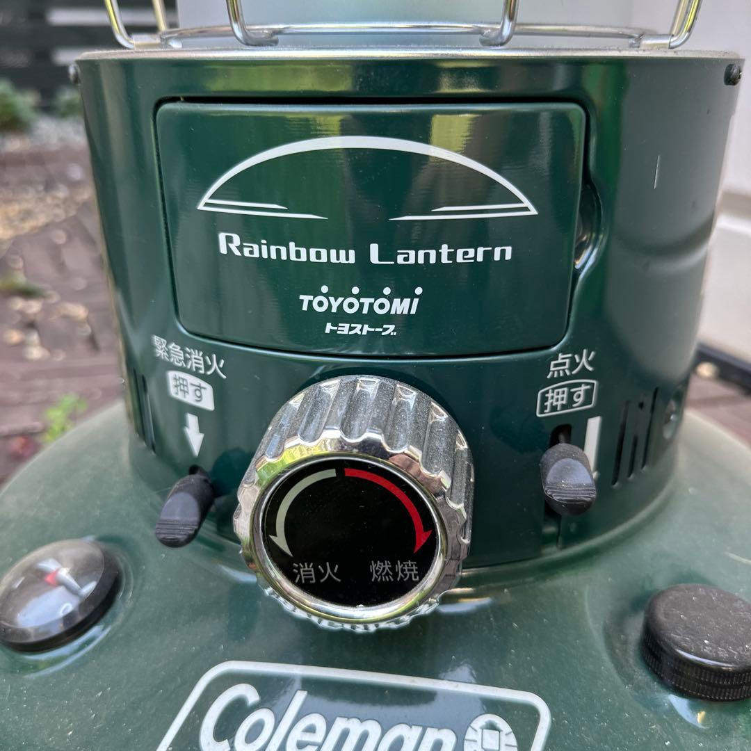 トヨトミ レインボーストーブ RL-25C Coleman ケース+灯油タンク