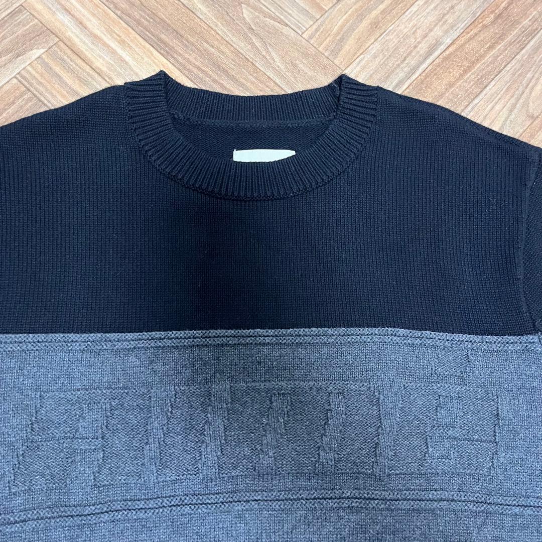 希少 AIME LEON DORE バイカラー コットンニット 美品 Sサイズ - メルカリ
