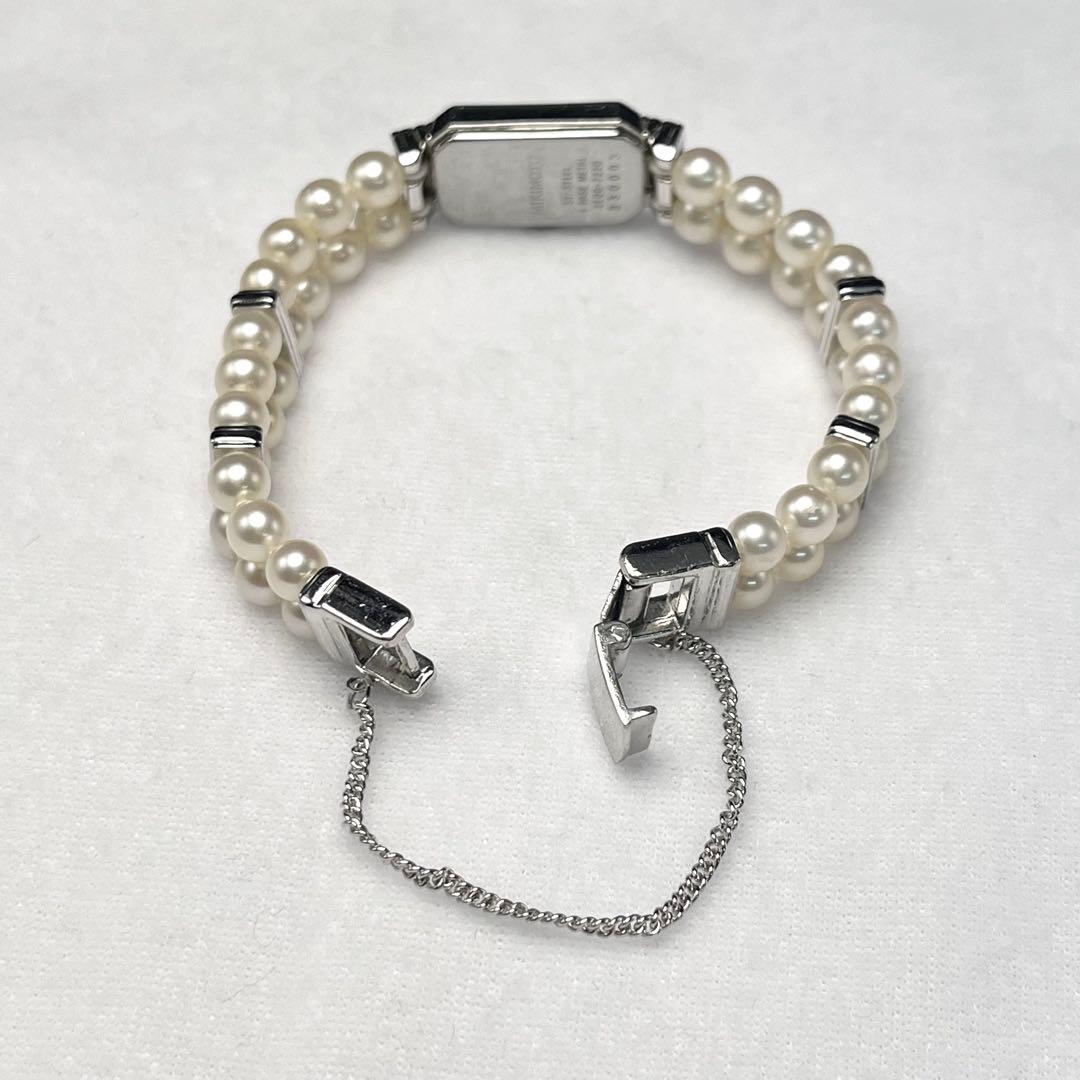 ミキモト 真珠 パール 腕時計 5.0mm STSTEEL BASEL