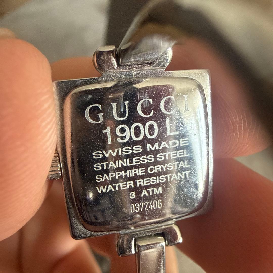 GUCCI 1900 L ステンレススチール 時計 - メルカリ
