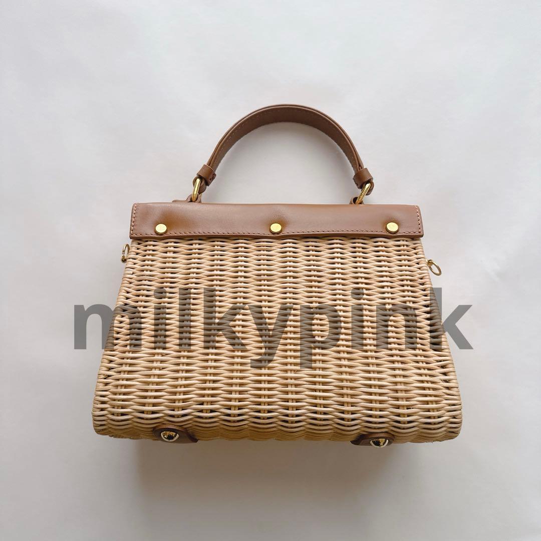 美品♡トーマソカンダリア カゴショルダー 2wayハンドバッグ