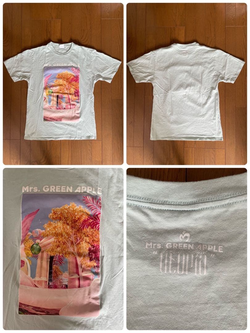 Mrs. GREEN APPLE Utopia Tシャツ ミセス XL - メルカリ