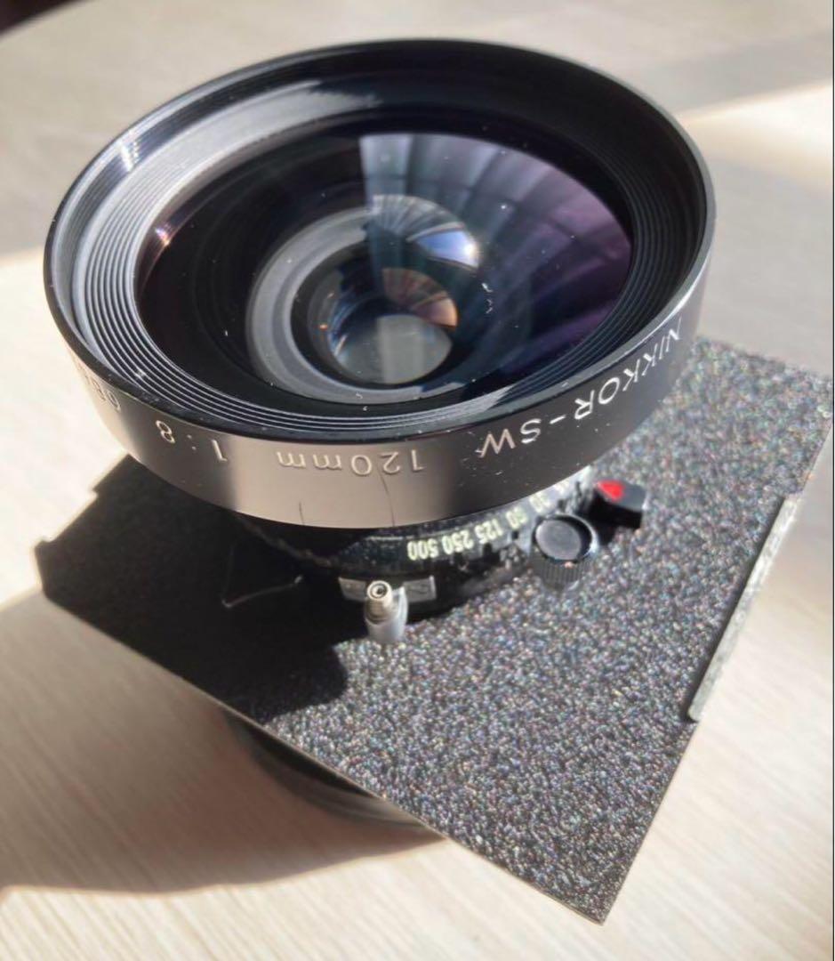 【希少】【美品】ニッコールSW120mm/F8 8×10カバーの超広角レンズ イージーカバー レンズオーク ニコン AF-S NIKKOR 200-500mm f/5.6E ED