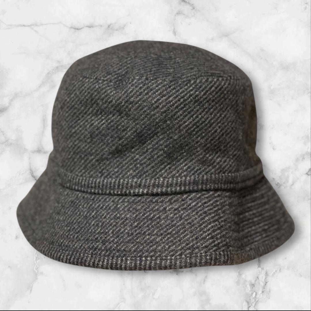 エルメス Motsch 高級ウール 57 バケットハット HERMES（エルメス） 良品 MOTSCH HERMES モッチエルメス カシミア