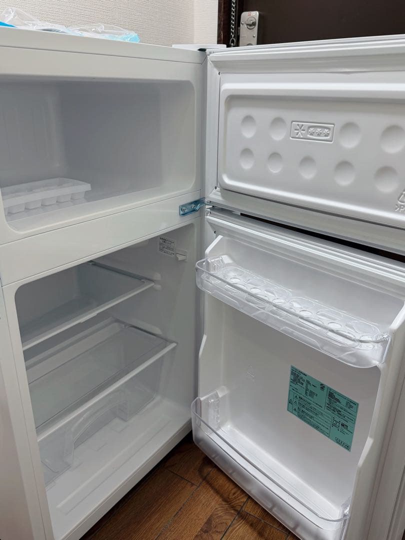 ビックカメラBR-85Aホワイト冷蔵庫 上部冷凍庫 2025年に購入 - メルカリ