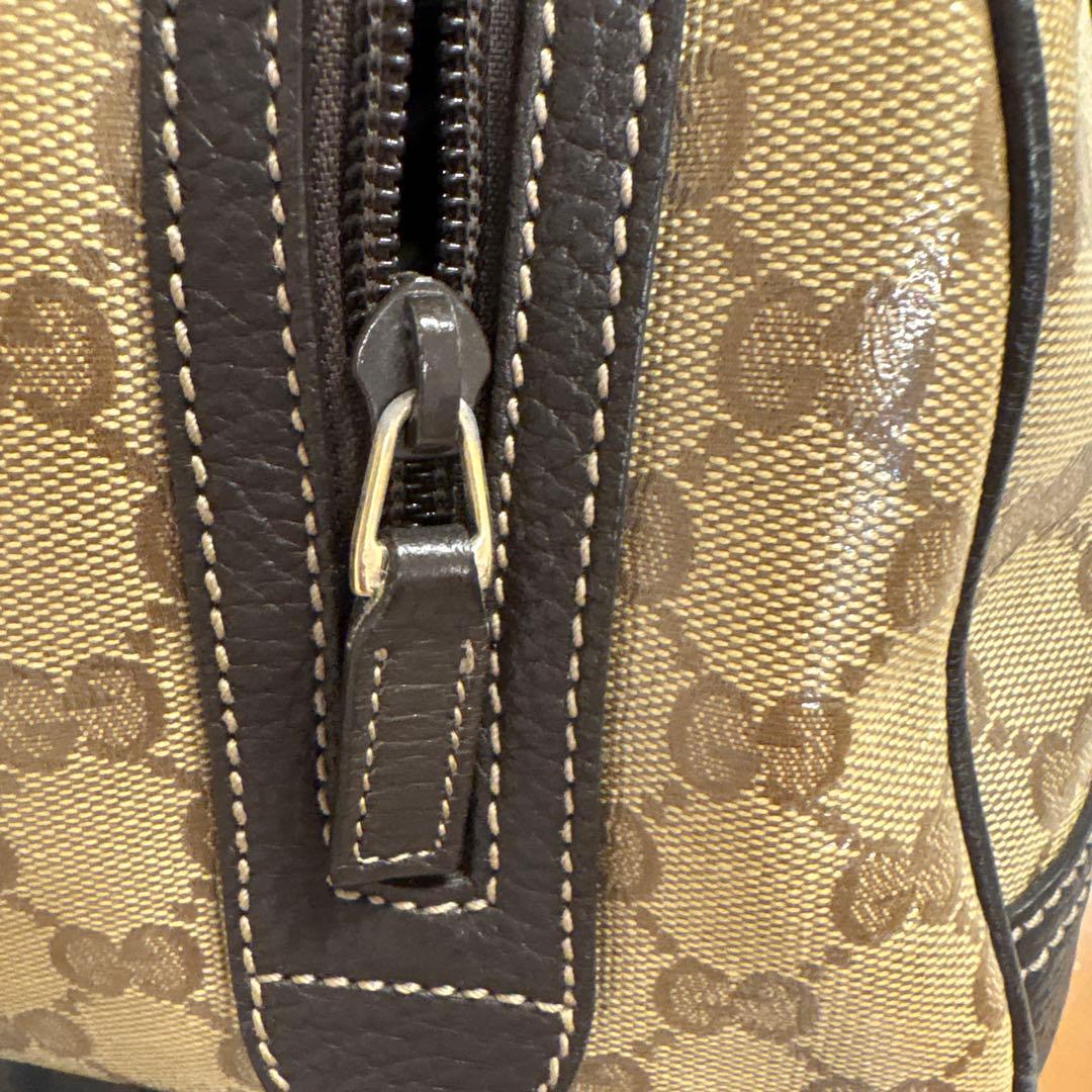 GUCCi GGマーク クリスタル シェリーライン トートバッグ - メルカリ