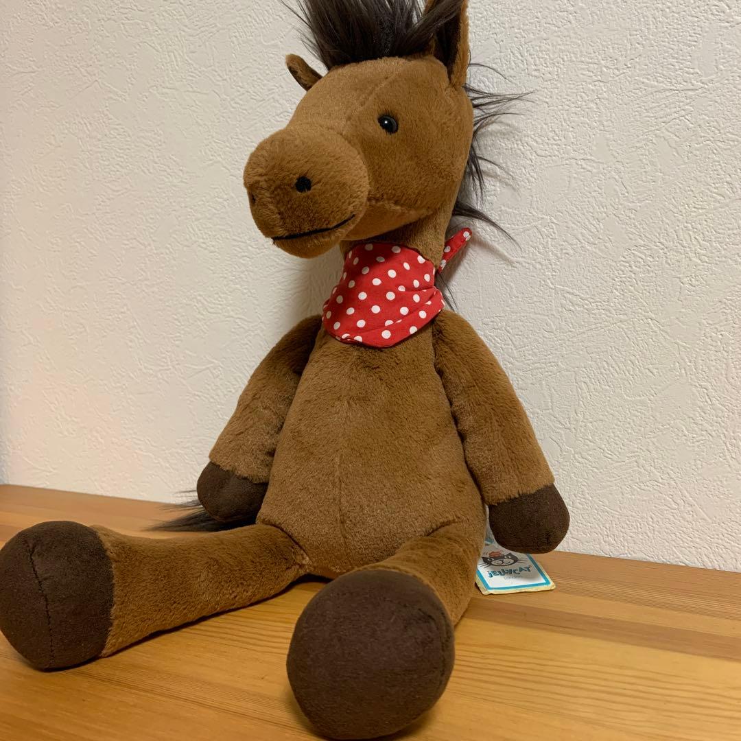Jellycat ジェリーキャット Orson Horse OR6H 馬タグ付き - メルカリ