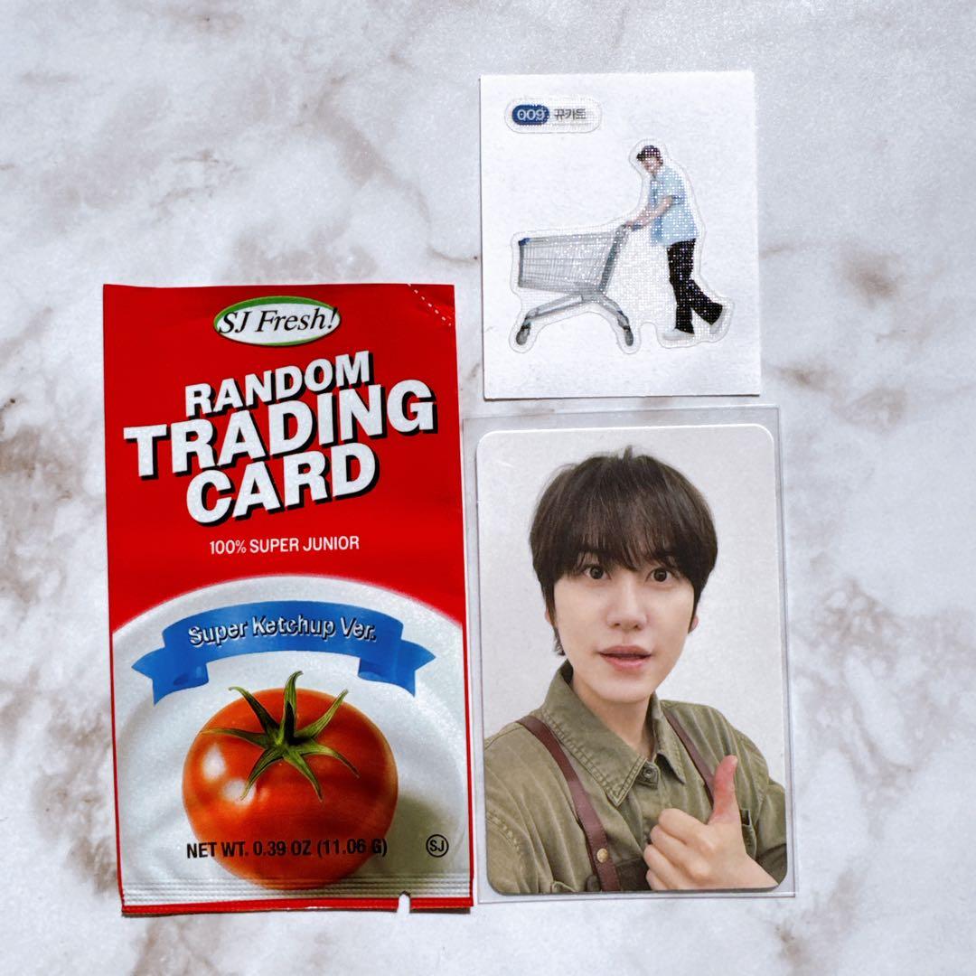キュヒョン トレカ と シール セット SJマーケット A - メルカリ