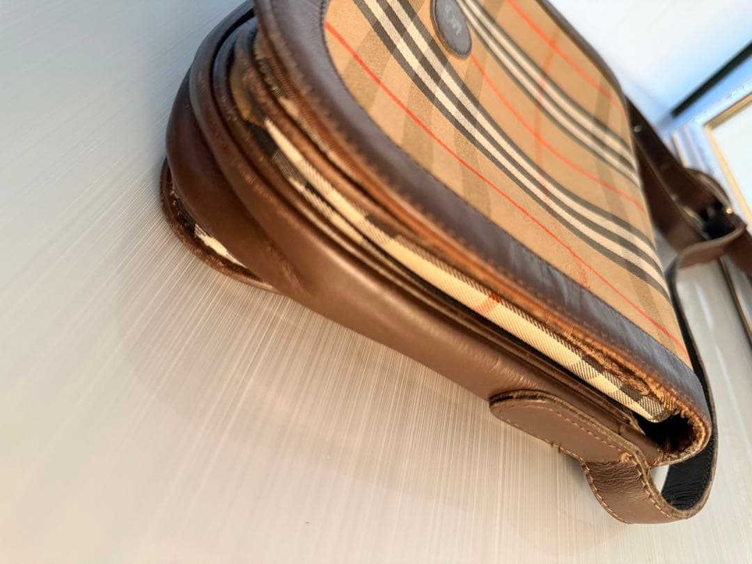 nochiko さま専用】オールドバーバリー ショルダーバッグ - メルカリ