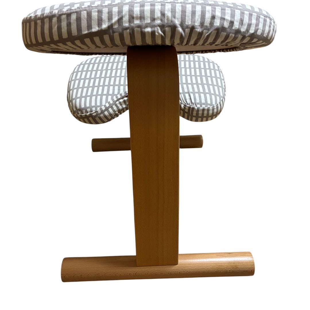 カバー付き】 Balans EASY 姿勢矯正 北欧柄 格子柄 グリーン - メルカリ