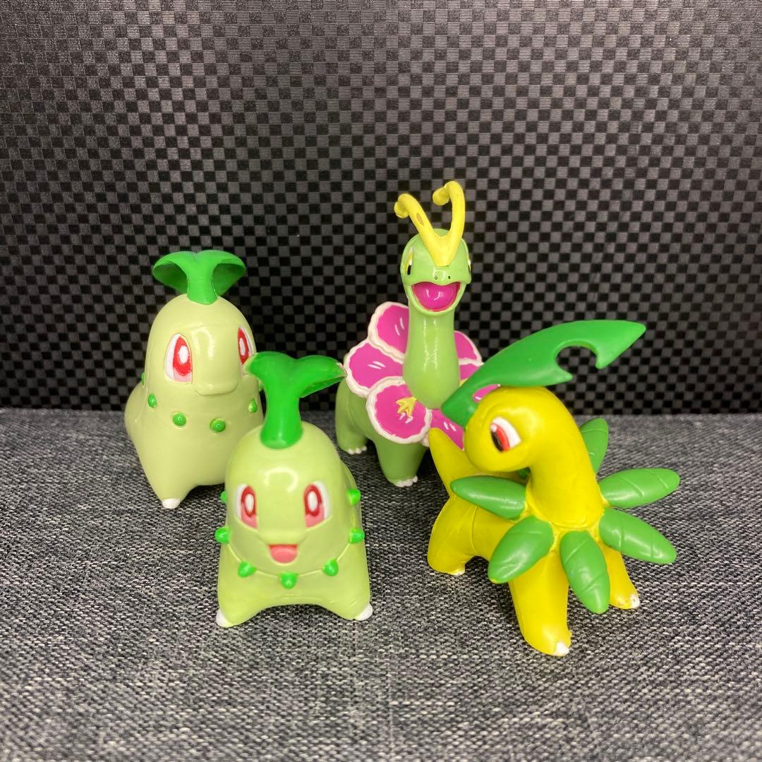 ポケモン モンコレ チコリータ ベイリーフ メガニウム - メルカリ