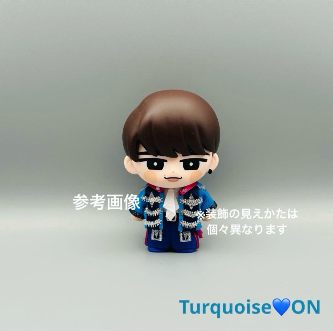 すのチル ソフビ衣装 ターコイズ-ON 目黒蓮 💼✨ SnowManのおかげで 今年