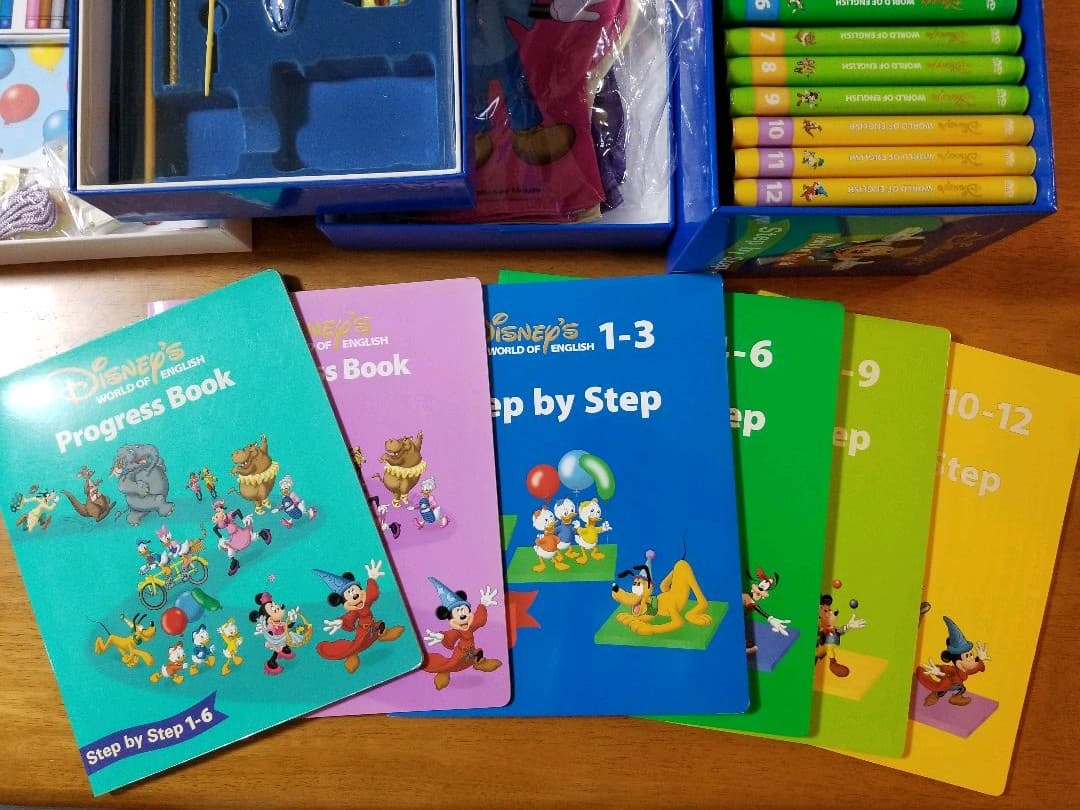 最終値下)DWE ディズニー英語システム ステップバイステップ - メルカリ