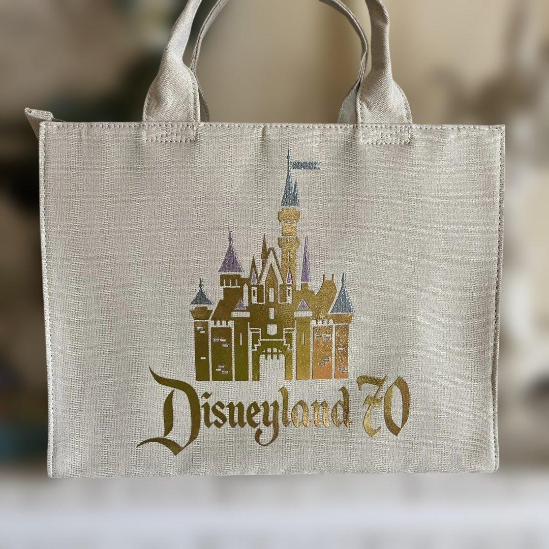 アナハイム カリフォルニア ディズニー 70周年 トートバッグ Disney