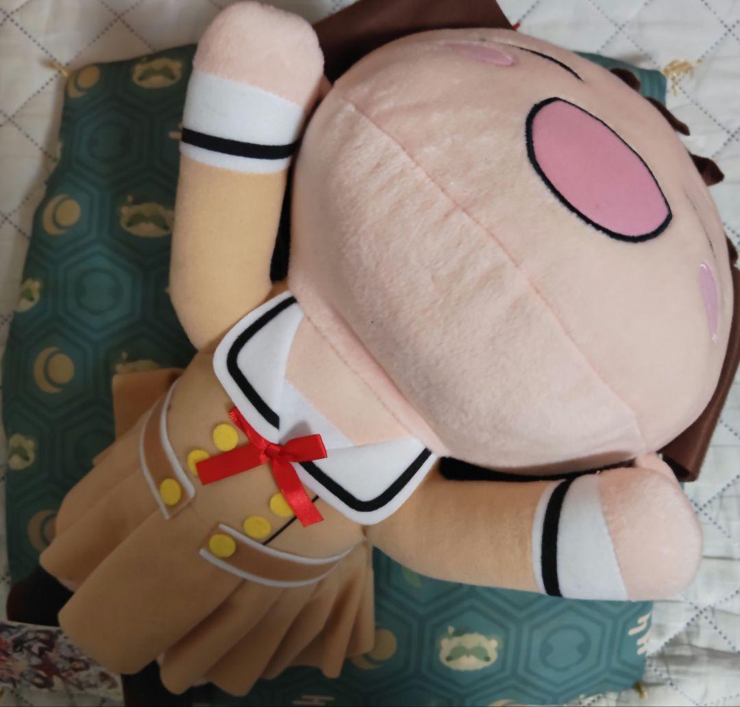 美品】バンドリ メガジャンボ寝そべりぬいぐるみ 戸山香澄 ポッピン