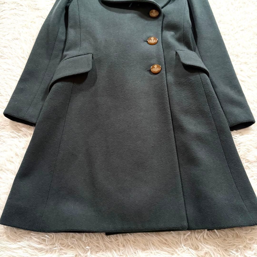 美品✨ヴィヴィアンウエストウッド オーブボタン ウール ロングコート