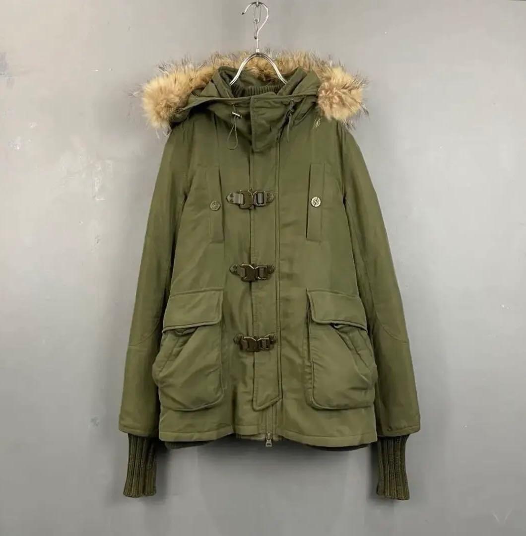 SLY スライ ボアライナーモッズコート N3B ミリタリー 中綿 カーキ 2