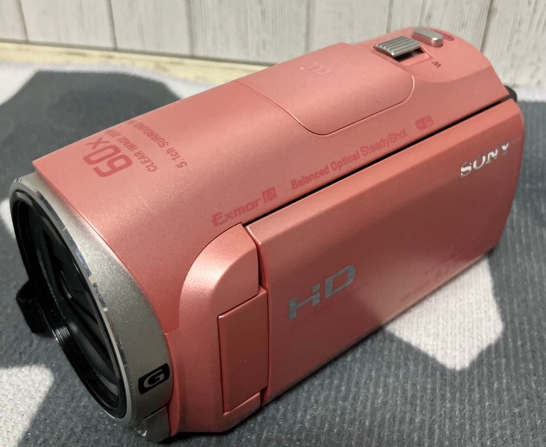 【SONY】HDR-CX670 ピンク ビデオカメラ　2015年製 Amazon.co.jp: SONY HDビデオカメラ Handycam HDR-CX670 ピンク 光学30