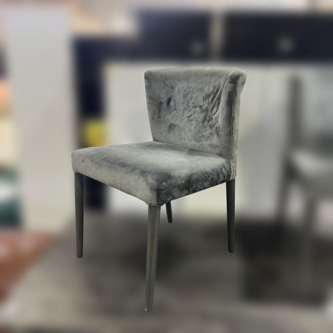 ligne roset】ロゼチルコ◇ダイニングチェア2脚セット◇ベロア