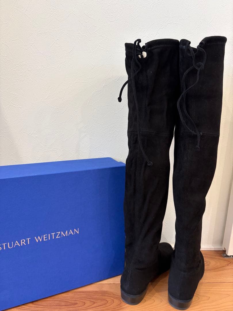 スチュアートワイツマン LOWLAND ニーハイブーツ - メルカリ