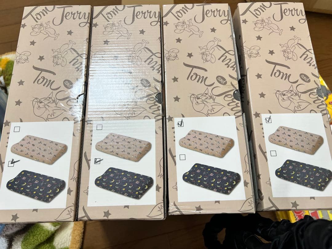 8個セット】トムとジェリー 低反発枕 無重力枕 Tシャツ フリーサイズ