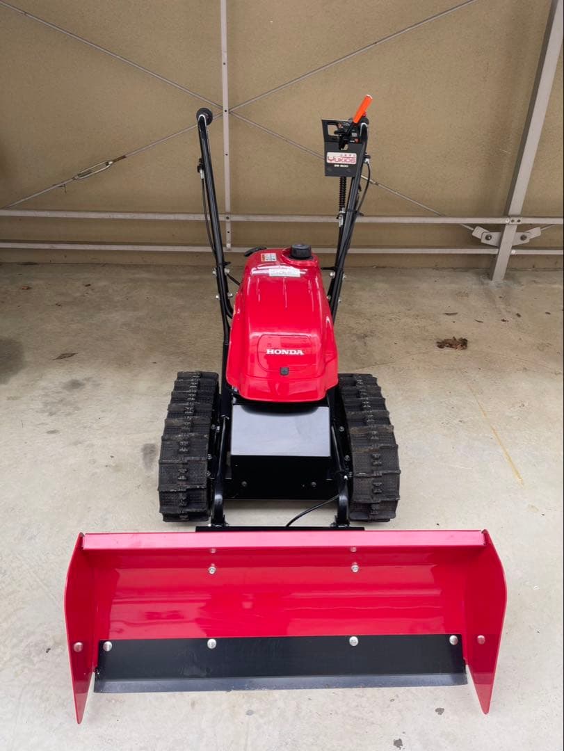 ホンダ 除雪機 キャタピラ式 赤 - メルカリ