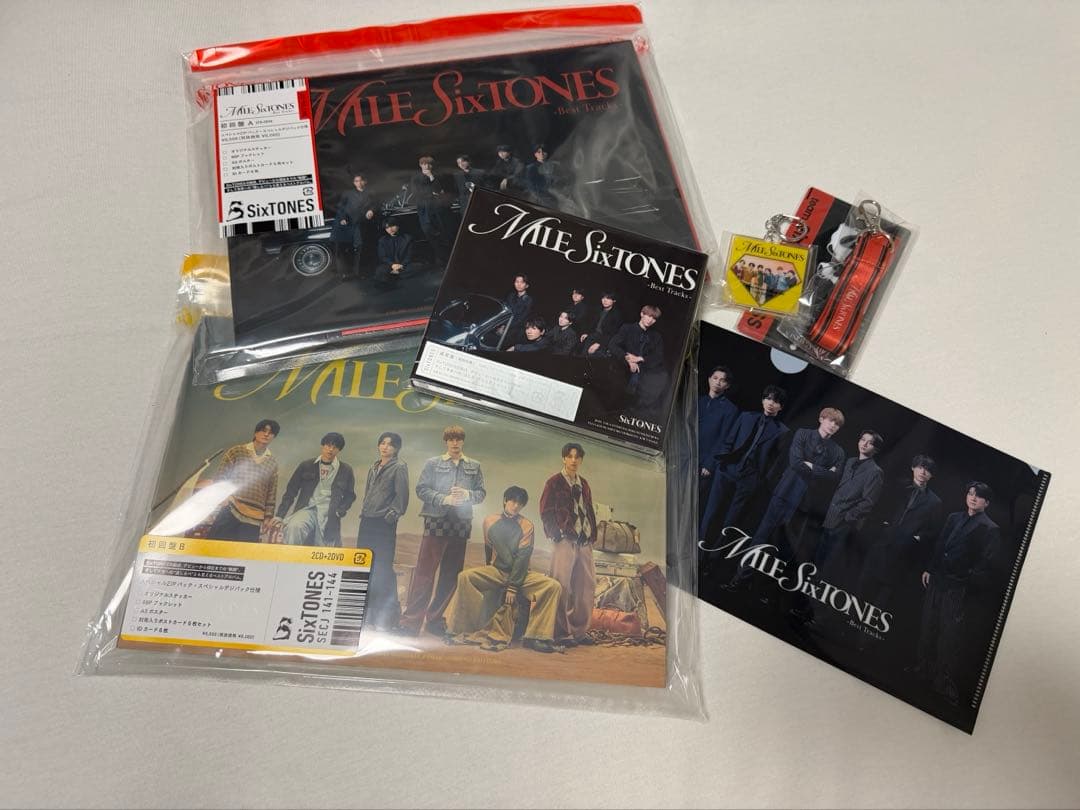 MILE SixTONES Best Tracks ３形態 Amazon.co.jp: 【メーカー特典あり】MILESixTONES -Best Tracks- (3