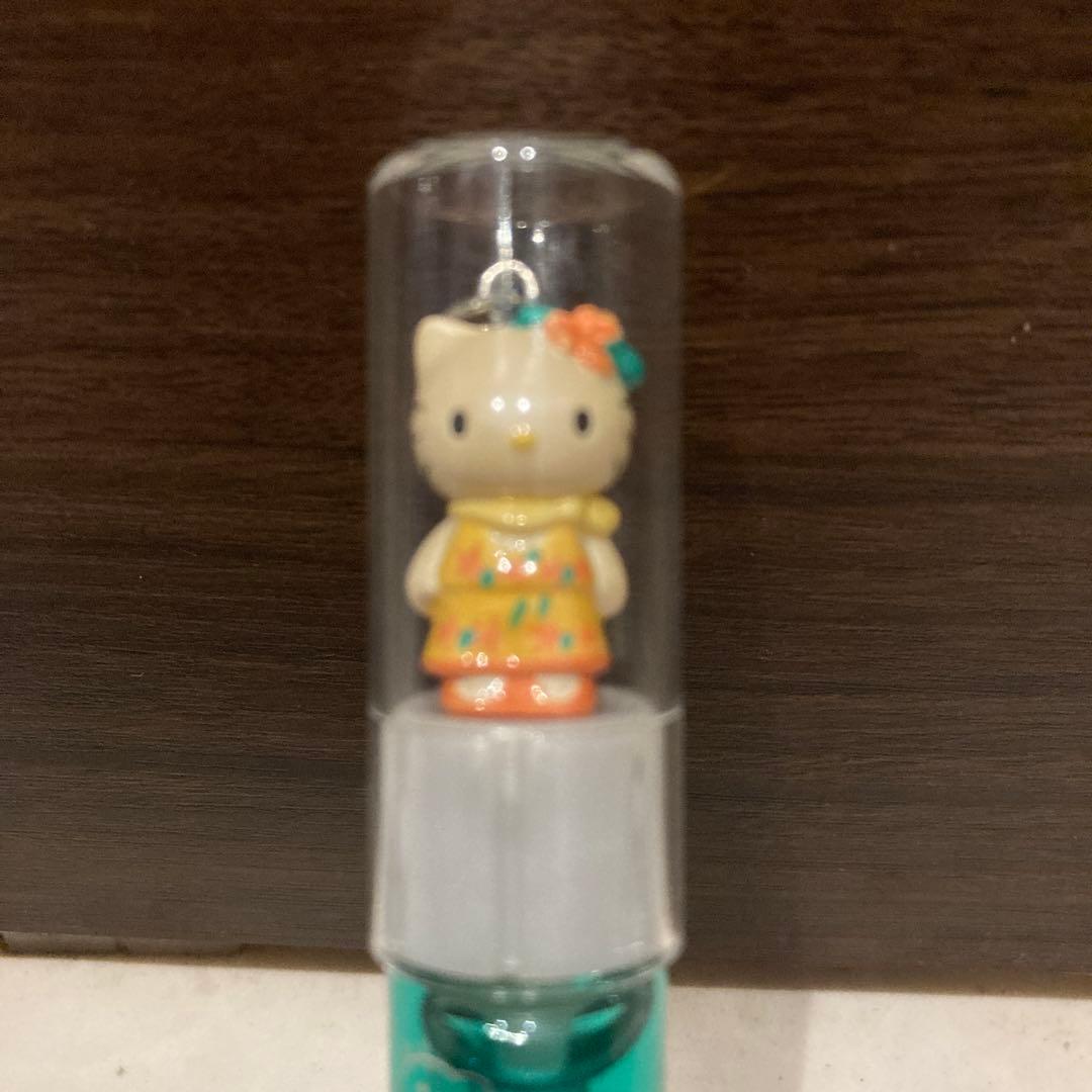 レトロ《2002年 ハローキティ リップグロス》当時物 コスメ☆グリーン