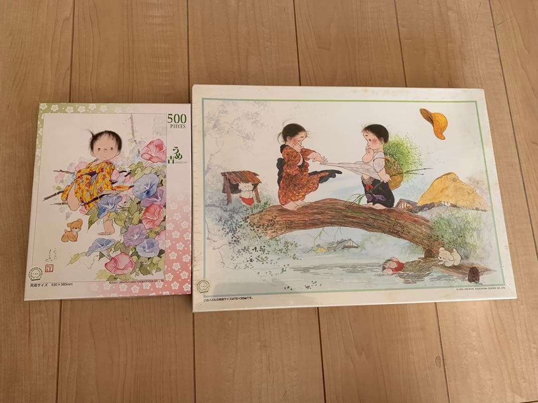 レア うめ吉 ジグソーパズル 風のたわむれ 夏少女 2種セット 2026年最新】うめ吉ジグソーパズルの人気アイテム - メルカリ