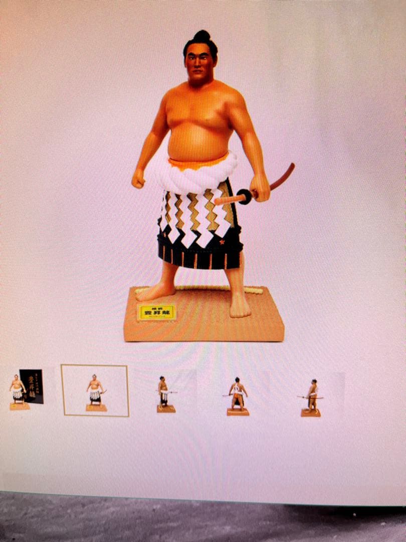 t*e様 横綱 豊昇龍 フィギュア 番付表付き - メルカリ