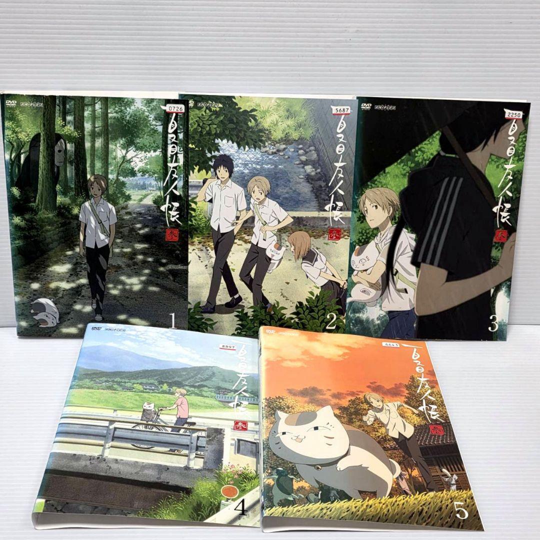 夏目友人帳 参 レンタルDVD 全5巻セット - メルカリ