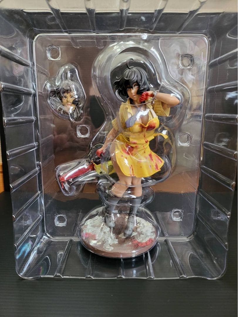 コトブキヤ HORROR美少女 悪魔のいけにえ レザーフェイス 山下しゅんや