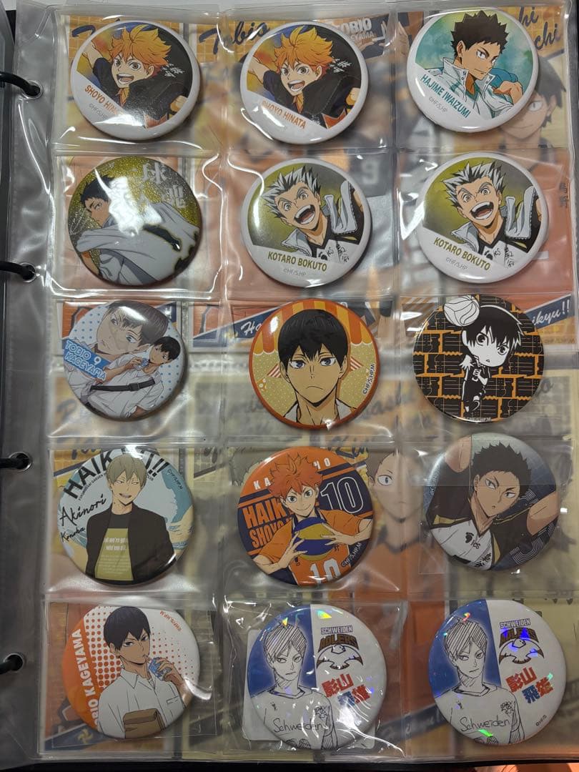 ハイキュー！！缶バッジまとめ売り102個 - メルカリ
