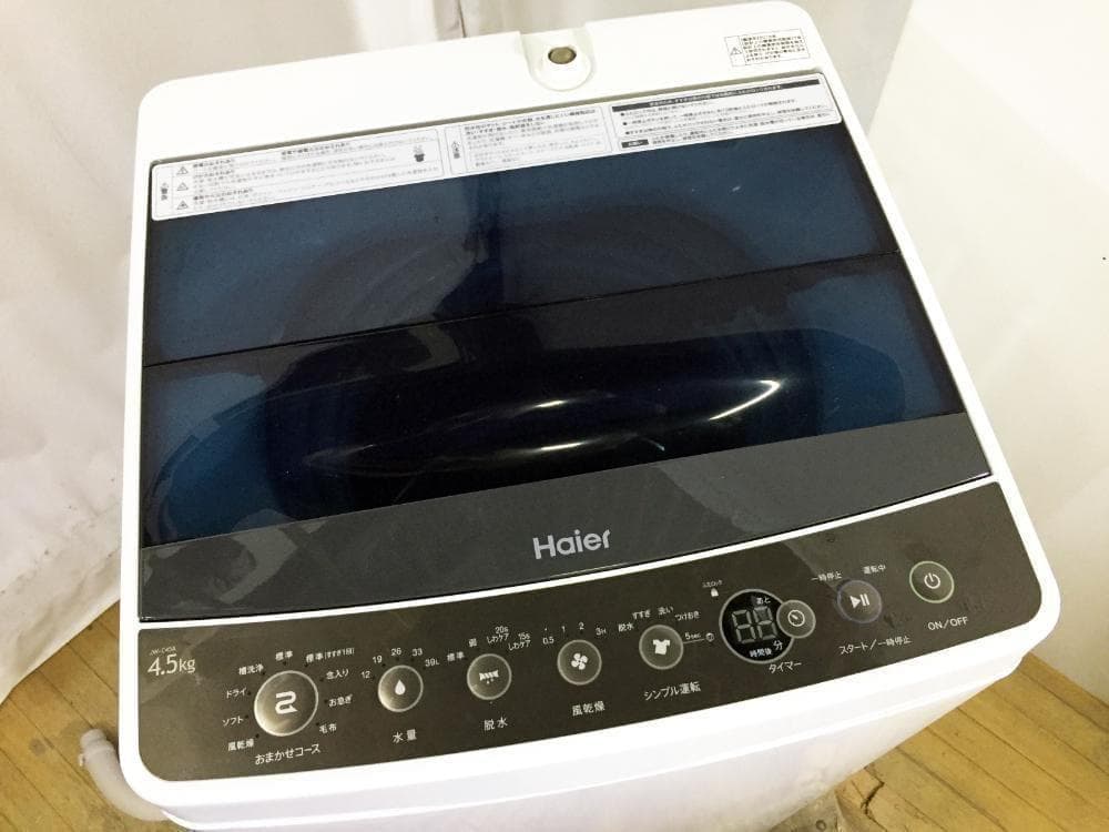 送料無料★Haier☆4.5kg☆洗濯機【JW-C45A】