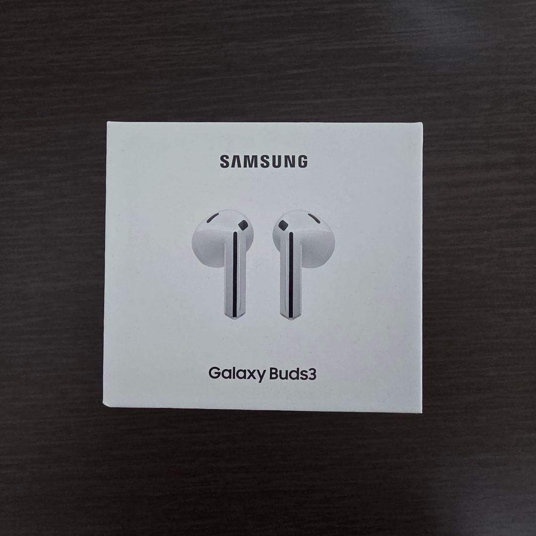【新品未開封】Samsung Galaxy Buds3 ワイヤレスイヤホン Galaxy Galaxy Buds3 ホワイト ワイヤレスイヤホン Bluetooth カナル型