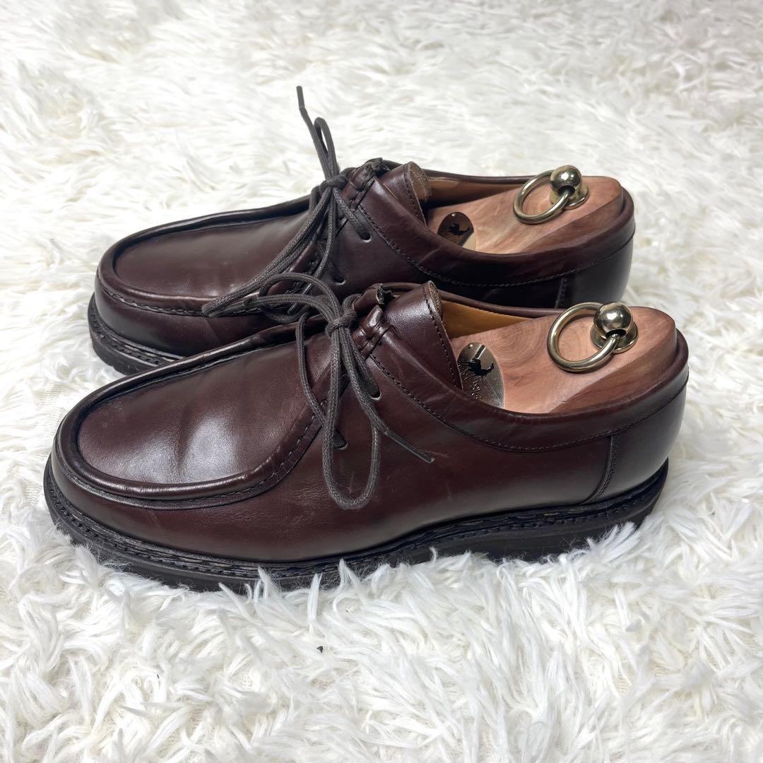 【美品】 バーウィック チロリアンシューズ 25.5cm Uチップ カジュアル