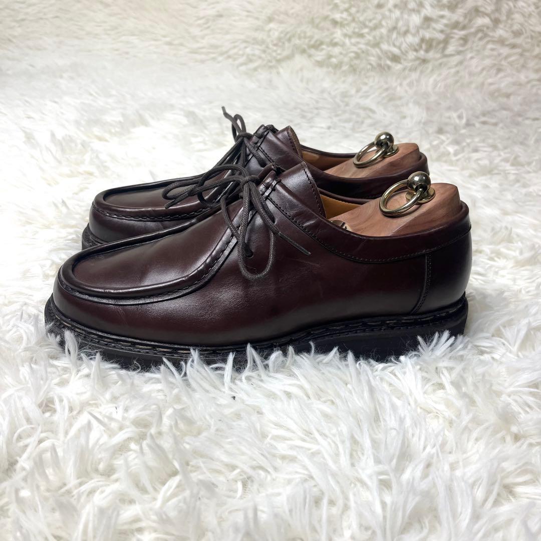 【美品】 バーウィック チロリアンシューズ 25.5cm Uチップ カジュアル