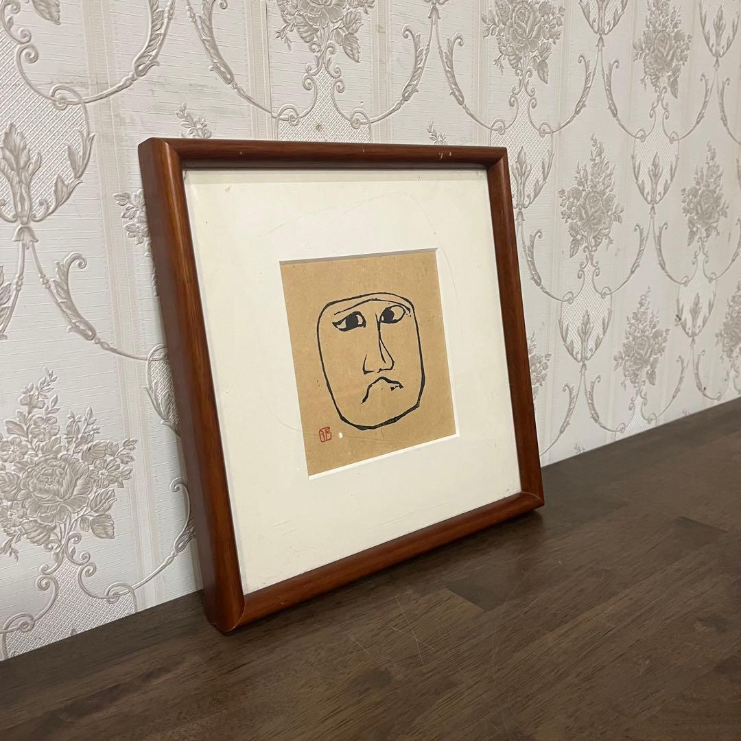 川島優「EROSION」2024年 岩絵具 真作 額装付き 美少女 現代アート