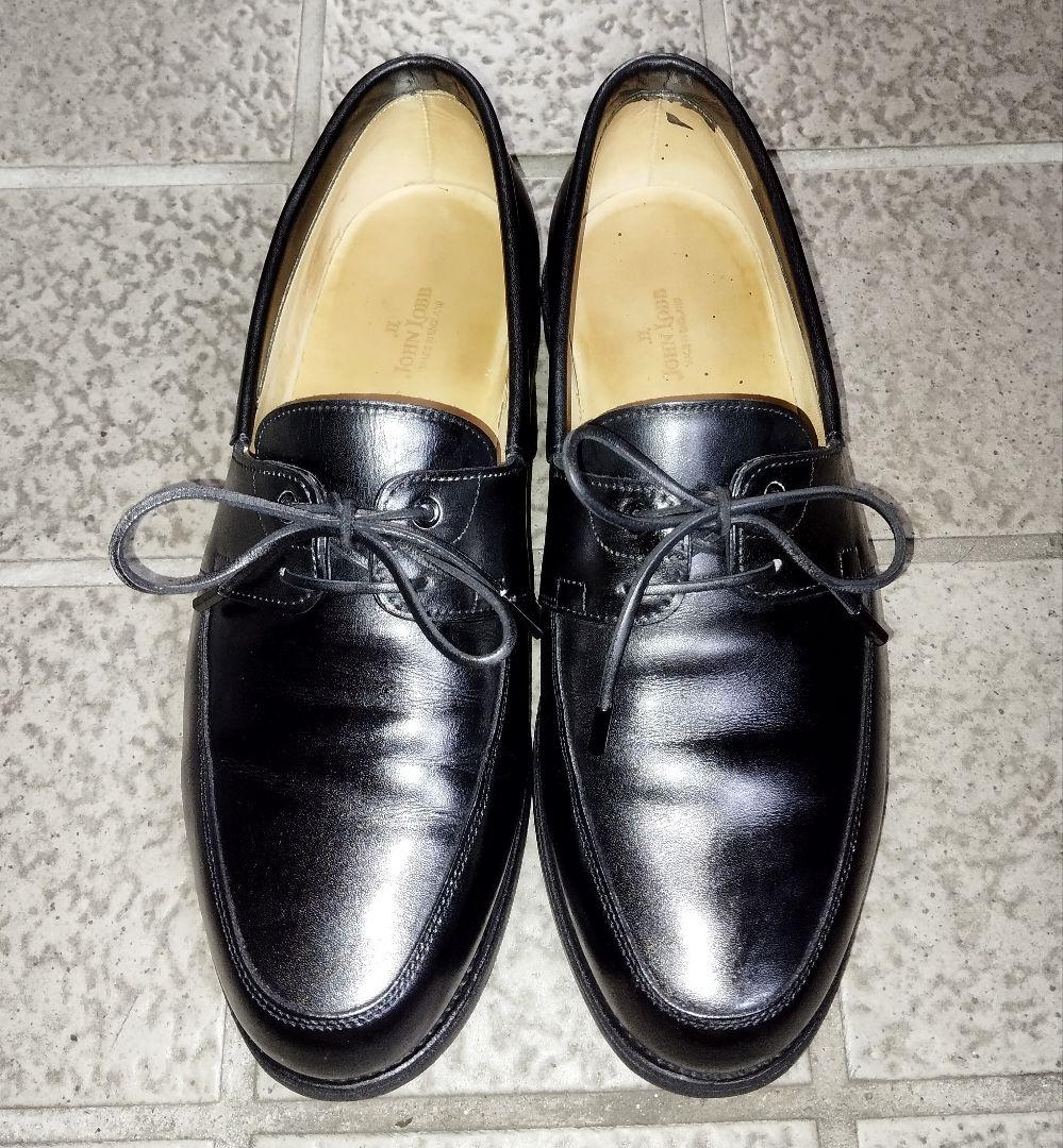 ジョンロブ◇アリマ◇デッキシューズ◇ブラック◇ラスト6000◇6E◇廃盤