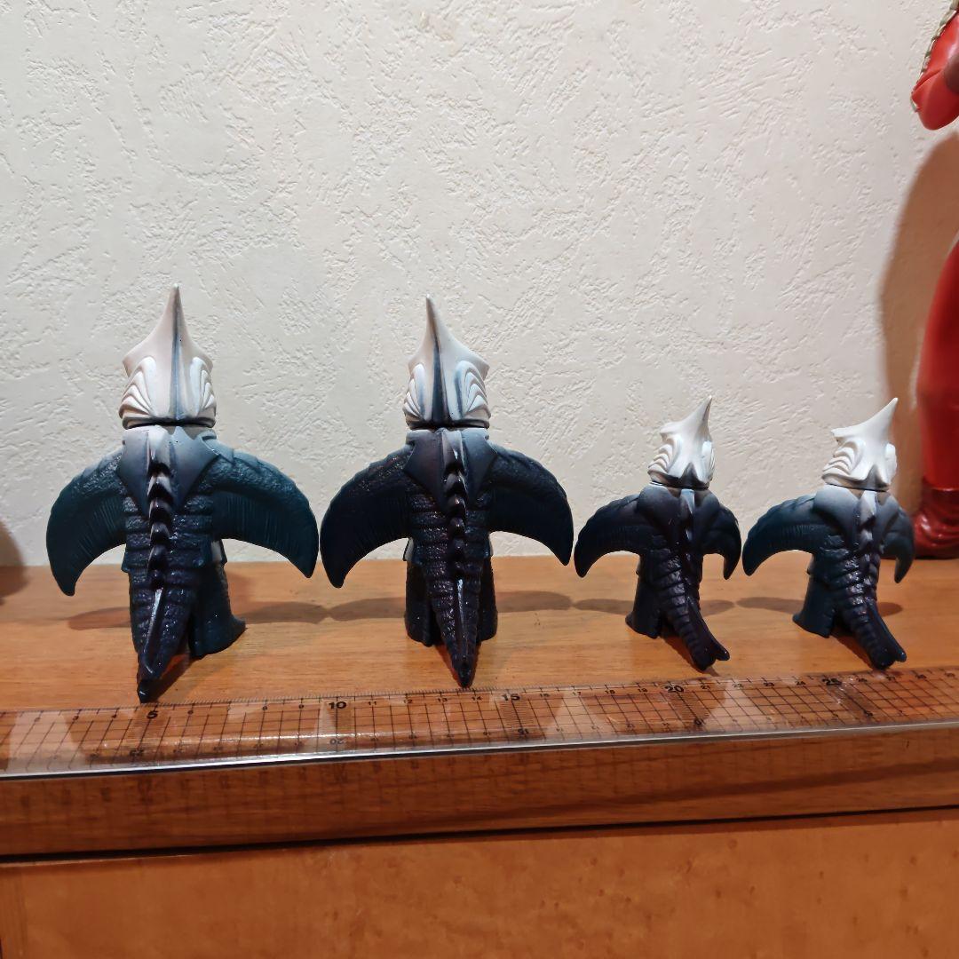 ジグラDXミドル・ミニ4体セット】怪獣愛蔵組 ☆ガメラ☆ 希少怪獣ソフビ