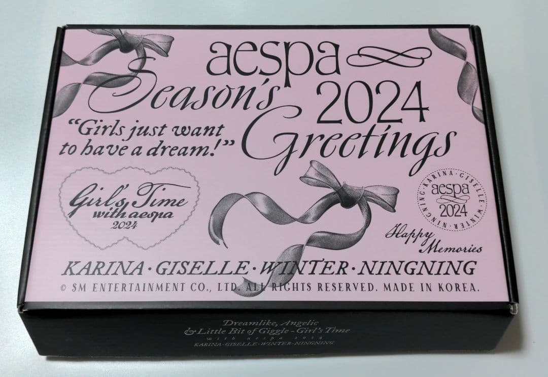 Aespa aespa SEASON'S GREETINGS 2024 シーグリ Season's
