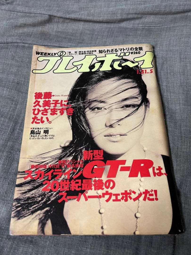 伝説【鳥山先生死生観】週刊プレイボーイ 1995 No.5【ビビアンスー】美神話