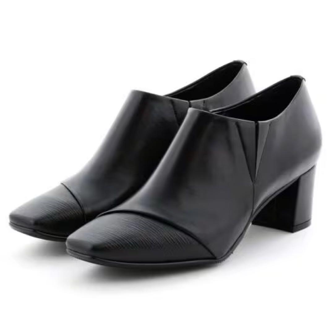 HIMIKO 卑弥呼　スクエアトゥサイドゴアパンプス/631310 22.5cm